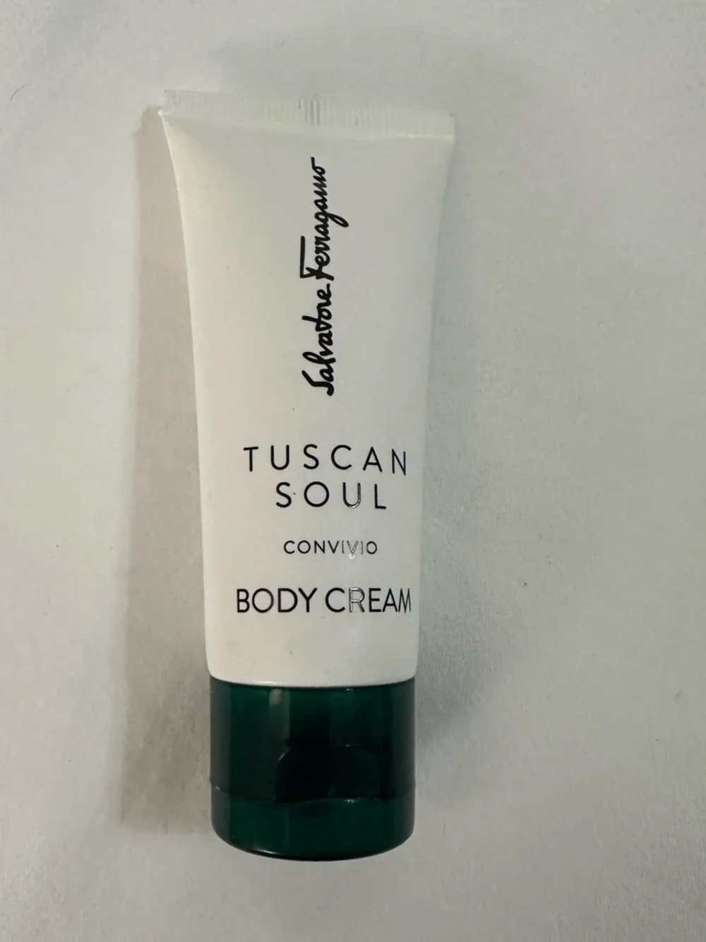 Salvatore Ferragamo Tuscan Soul Convivio Bar Soap 1.8oz & 1.18oz Body Cream